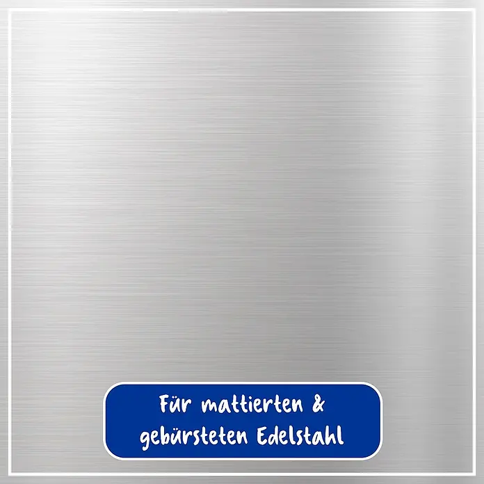 Poliboy Reinigungs- & Pflegemittel Edelstahl - 200 ml, Flasche - Für mattierten & gebürsteten Edelstahl. Hochwertige Pflege für Edelstahlflächen, die Fingerabdrücke reduziert und streifenfreien Glanz verleiht.