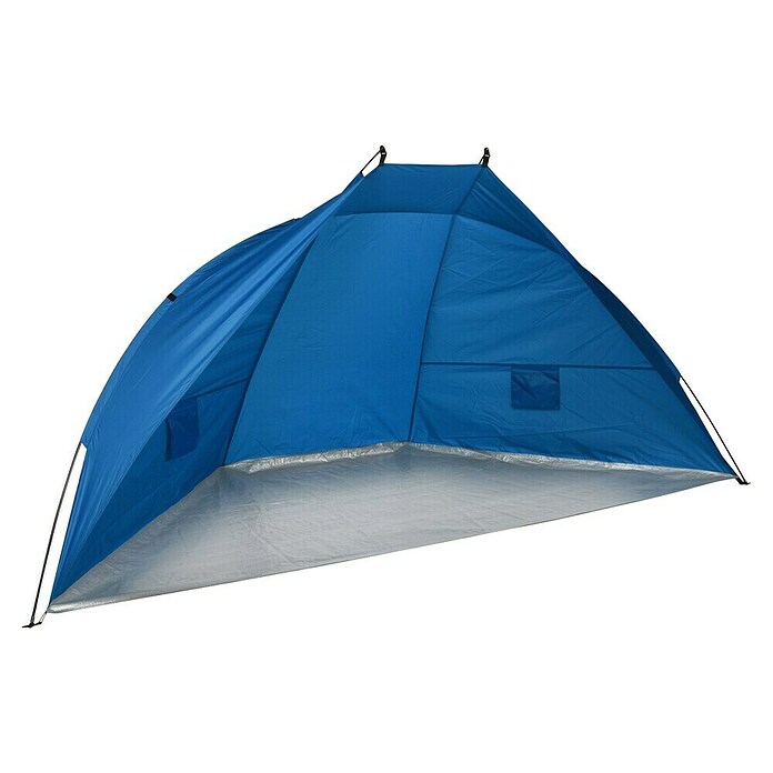 Pop-up strandscherm (Blauw, l x b x h: 270 x 120 x 120 cm) | BAUHAUS