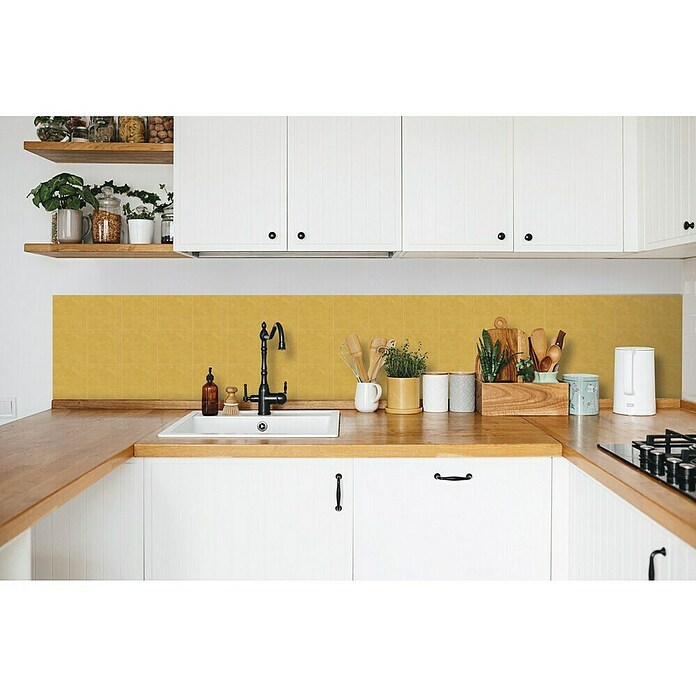 D-c-fix Fliesensticker (6 Stk., 15 x 15 cm, Zement Gold) | BAUHAUS