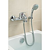 Rousseau Memphis Grifo monomando de bañera (Cromo, Brillante)