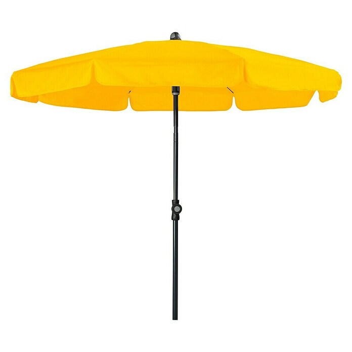 Doppler Sunline Balkonschirm rund Neo (Farbe Bespannung: Gelb, Durchmesser Bespannung: 150 cm) | BAUHAUS