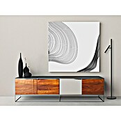 Lámpara de pie con batería Streak (Negro, Blanco cálido, 1,7 W, IP20) | BAUHAUS