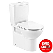 Roca Mitos Pack de WC (Con borde de descarga, Salida WC: Vertical, Salida dual, Blanco) | BAUHAUS