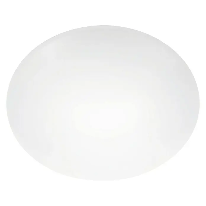 Philips Plafón LED redondo Suede - 12 W, Ø x Al: 34 x 9 cm, Blanco, Blanco neutro - Primer plano de un bol blanco y redondo, ideal para la cocina o la mesa de comedor, diseño minimalista.