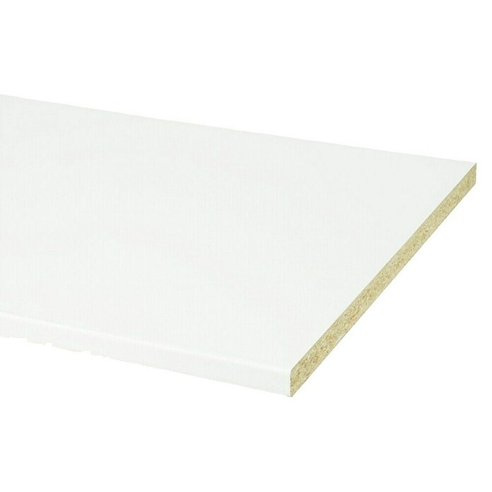 CanDo Keukenwerkblad Aanrechtblad wit (Spaanplaat, 182 x 60 x 2,8 cm, Wit) | BAUHAUS