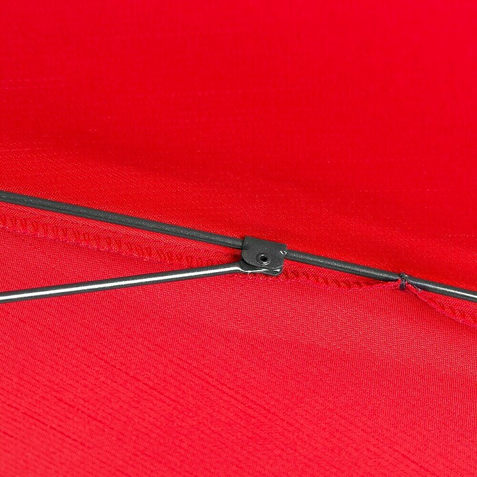 Doppler Sunline Balkonschirm rund Neo (Farbe Bespannung: Rot, Durchmesser Bespannung: 200 cm) | BAUHAUS