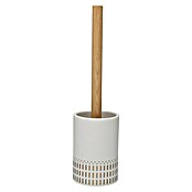 Escobillero de suelo Astrid (Altura: 36 cm, Resina, Blanco y dorado) | BAUHAUS