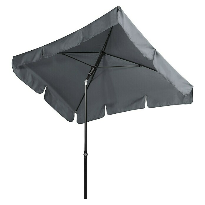 Doppler Sunline Balkonschirm Neo Waterproof (Anthrazit, Bespannungsmaß (L x B): 120 x 225 cm) | BAUHAUS