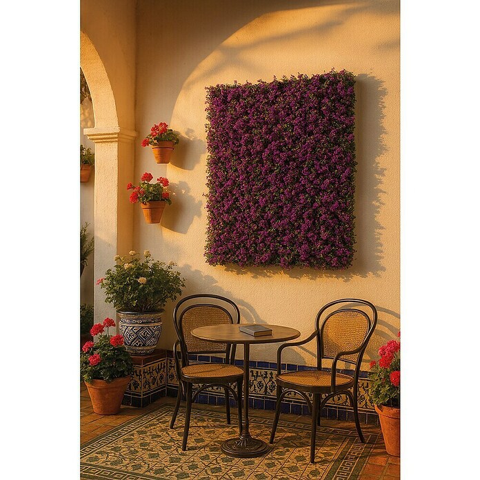 Jardín vertical Lavanda (Plástico, L x An: 100 x 100 cm, 1 ud.) | BAUHAUS