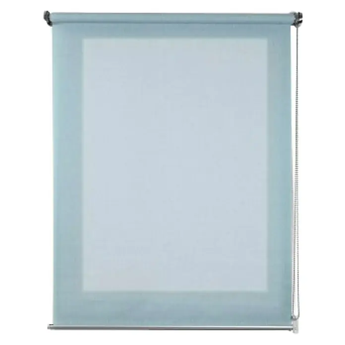 Estor enrollable Roll-up Scandi - An x Al: 180 x 180 cm, Aguamarina, Unicolor - Una persiana enrollable elegante en un suave tono de azul, ideal para la decoración de ventanas y el control de la luz en la habitación.