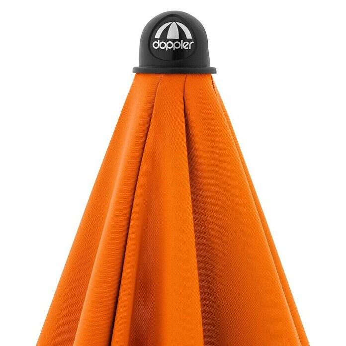 Doppler Balkonschirm rund myZone (Orange, Durchmesser Bespannung: 200 cm) | BAUHAUS