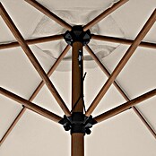 Doppler Balkonschirm rund Life Lift (Sand, Durchmesser Bespannung: 305 cm) | BAUHAUS