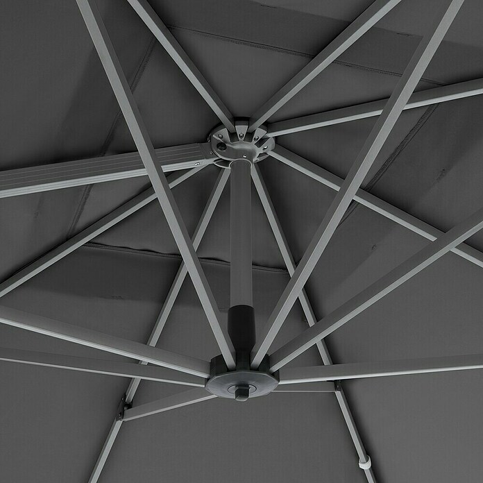Doppler Ampelschirm Active Neo (Anthrazit, L x B: 350 x 260 cm) | BAUHAUS