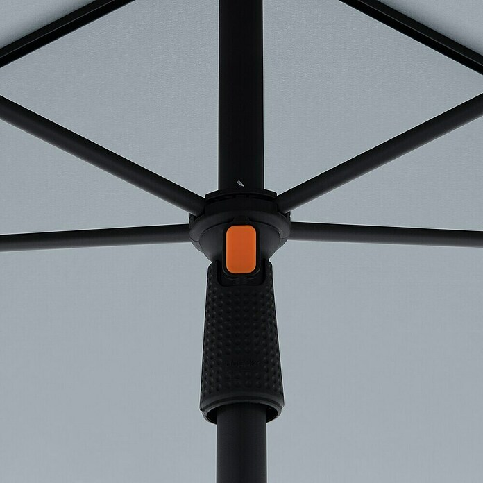 Doppler Balkonschirm MyZone (Hellgrau, Bespannungsmaß (L x B): 195 x 125 cm) | BAUHAUS