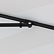 Doppler Balkonschirm myZone (Anthrazit gestreift, Bespannungsmaß (L x B): 125 x 190 cm) | BAUHAUS