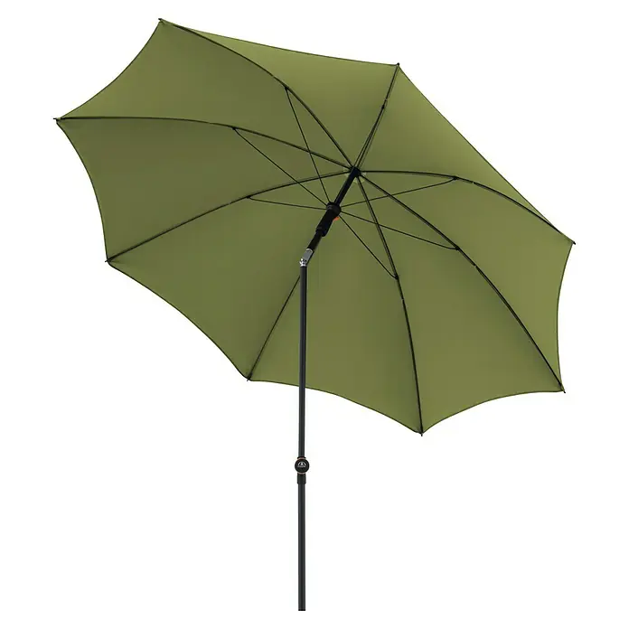 Doppler Balkonschirm rund myZone - Kiwi, Durchmesser Bespannung: 200 cm - Grüner Gartenschirm mit robustem Gestell für sonnige Tage im Freien. Ideal zum Entspannen und Schutz vor direkter Sonneneinstrahlung.