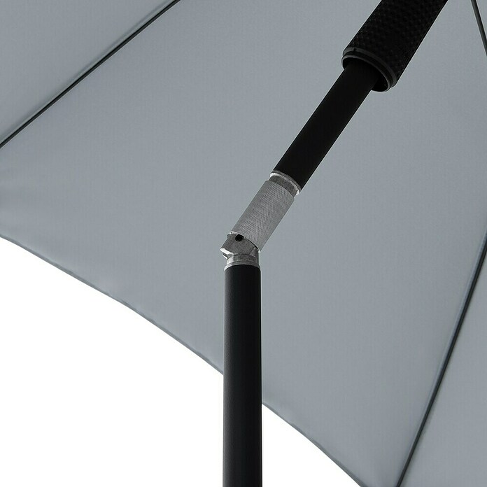 Doppler Balkonschirm rund myZone (Hellgrau, Durchmesser Bespannung: 200 cm) | BAUHAUS