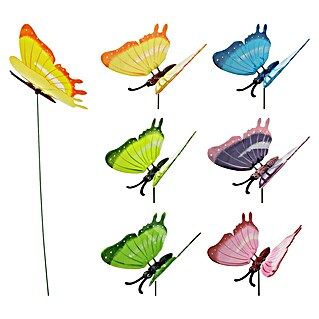 Tuindecoratie Vlindersteker (Kunststof, Hoogte: 67 cm)