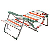 Campingstoel (Inklapbaar, Oranje gestreept) | BAUHAUS