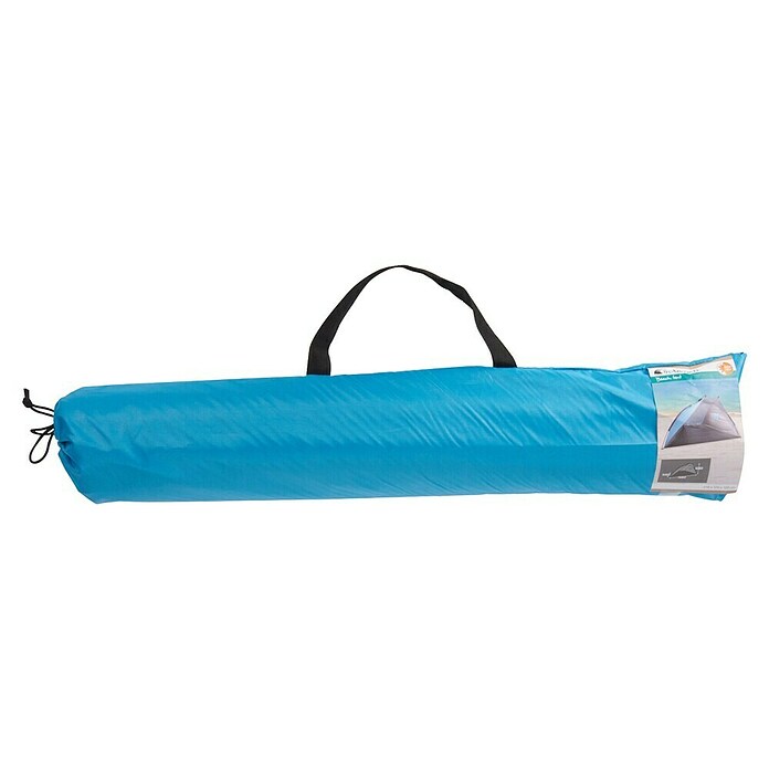 Pop-up strandscherm (Blauw / Zilver, l x b x h: 270 x 120 x 120 cm) | BAUHAUS