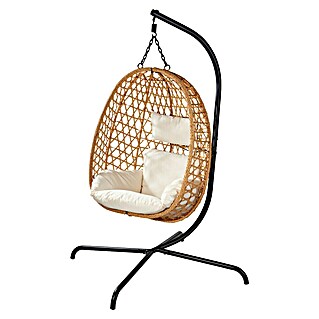 Hangstoel Rattan (l x b x h: 105 x 105 x 195 cm, Naturel)
