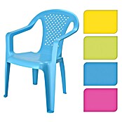 Stapelbare kinderstoel (Kunststof, Roze / Blauw / Groen/ Geel) | BAUHAUS