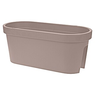 Balkonbak (Taupe, l x b x h: 59 x 25 x 25 cm)