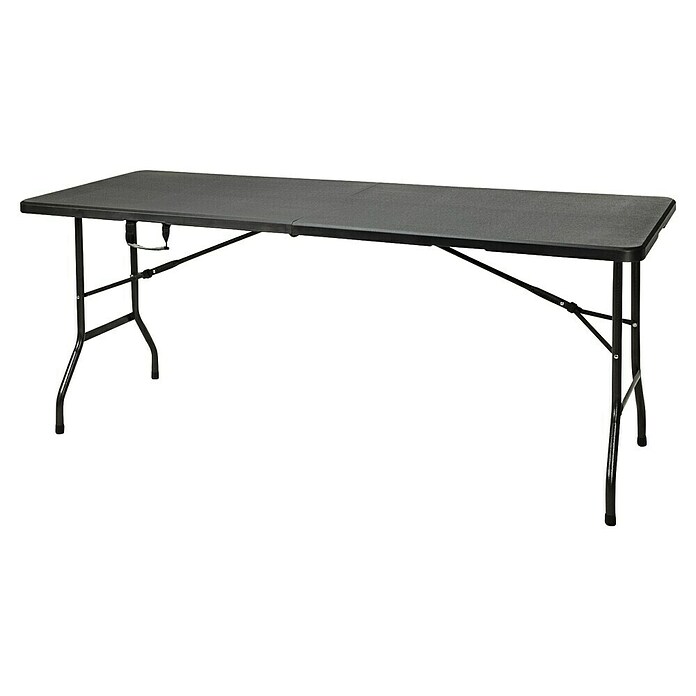 Klaptafel (l x b x h: 180 x 70 x 74 cm, Zwart) | BAUHAUS