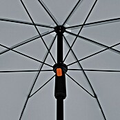 Doppler Balkonschirm rund myZone (Hellgrau, Durchmesser Bespannung: 200 cm) | BAUHAUS