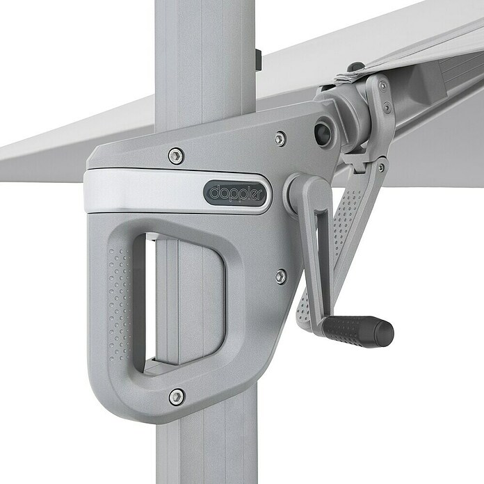 Doppler Ampelschirm Active Neo Side (Hellgrau, Bespannungsmaß (L x B): 260 x 350 cm) | BAUHAUS