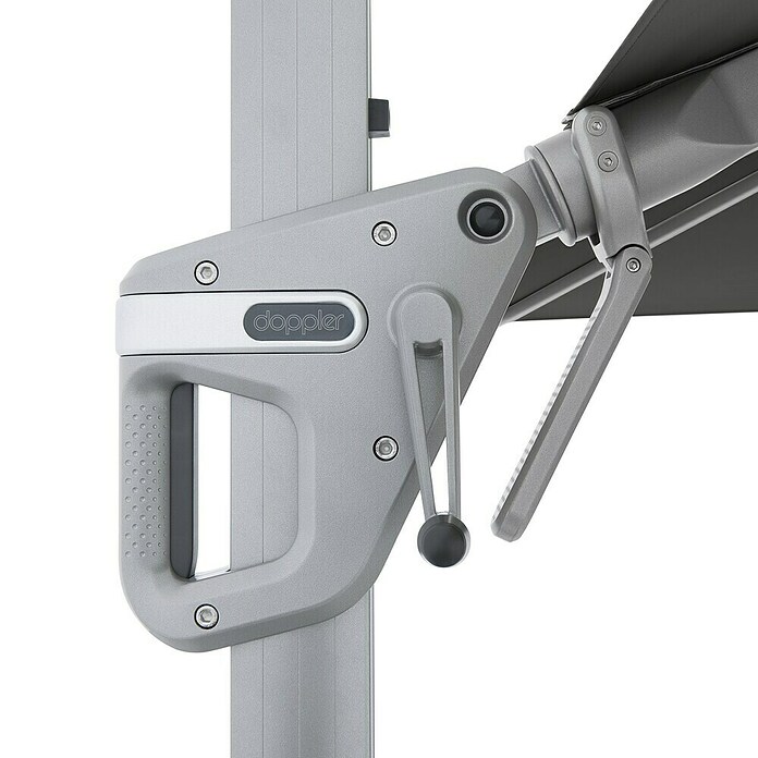 Doppler Ampelschirm Active Neo (Anthrazit, L x B: 350 x 260 cm) | BAUHAUS