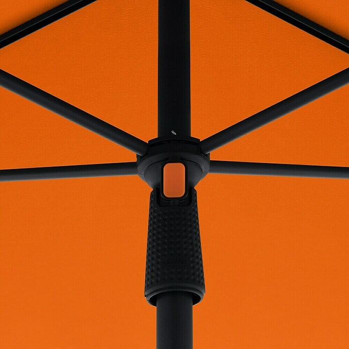 Doppler Balkonschirm MyZone (Orange, Bespannungsmaß (L x B): 195 x 125 cm) | BAUHAUS
