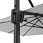 Doppler Ampelschirm Life (Hellgrau, Bespannungsmaß (L x B): 300 x 400 cm) | BAUHAUS