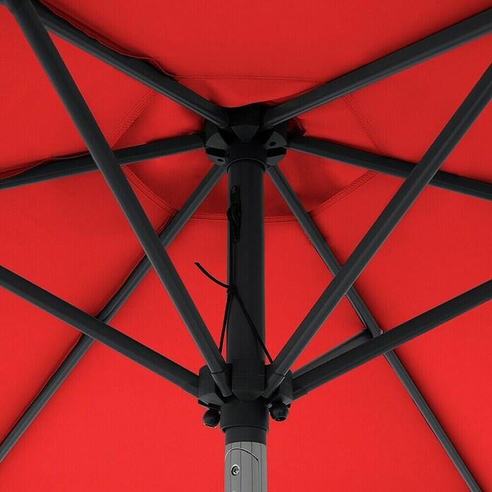 Doppler Balkonschirm rund Life Lift (Chili, Durchmesser Bespannung: 180 cm) | BAUHAUS