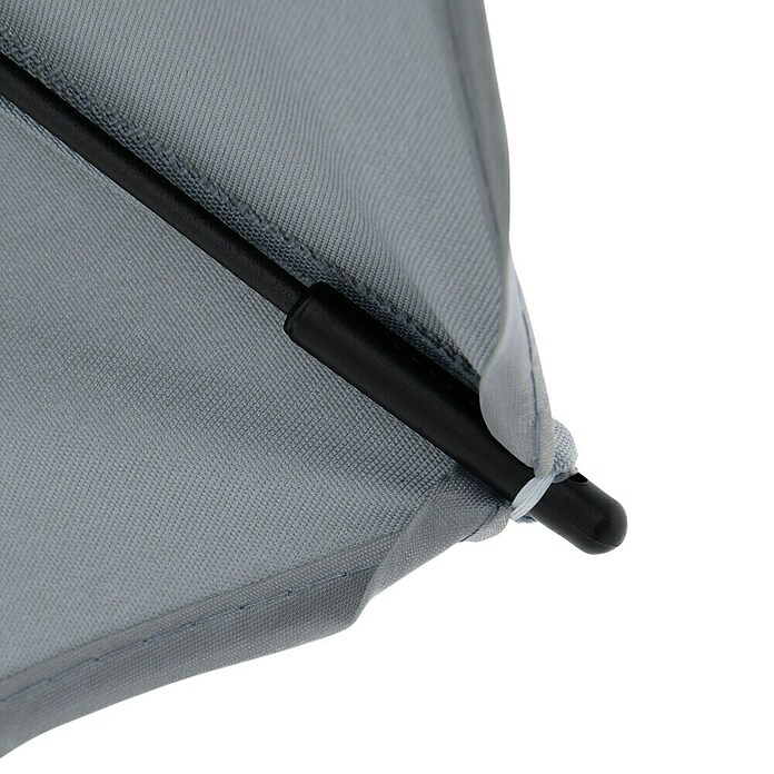 Doppler Balkonschirm rund myZone (Hellgrau, Durchmesser Bespannung: 200 cm) | BAUHAUS