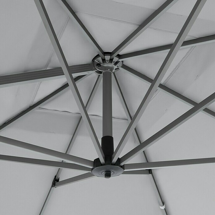 Doppler Ampelschirm Active Neo Side (Hellgrau, Bespannungsmaß (L x B): 260 x 350 cm) | BAUHAUS