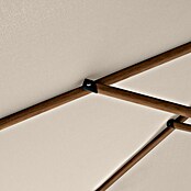 Doppler Balkonschirm rund Life Lift (Sand, Durchmesser Bespannung: 305 cm) | BAUHAUS
