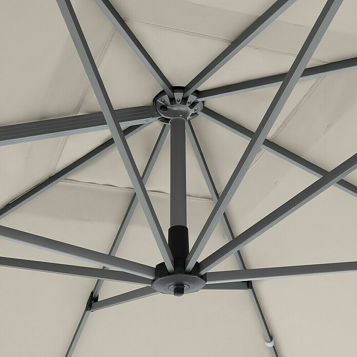 Doppler Ampelschirm Active Neo (Natur, Bespannungsmaß (L x B): 260 x 350 cm) | BAUHAUS