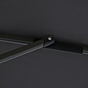 Doppler Ampelschirm rund Life 310 Side (Anthrazit, Durchmesser Bespannung: 310 cm) | BAUHAUS