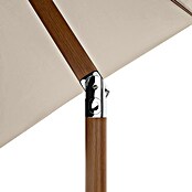 Doppler Balkonschirm rund Life Lift (Sand, Durchmesser Bespannung: 305 cm) | BAUHAUS