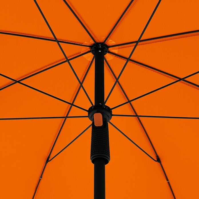 Doppler Balkonschirm rund myZone (Orange, Durchmesser Bespannung: 200 cm) | BAUHAUS
