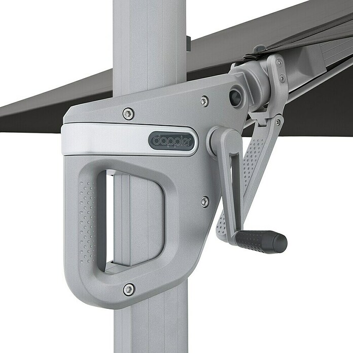 Doppler Ampelschirm Active Neo (Anthrazit, L x B: 350 x 260 cm) | BAUHAUS