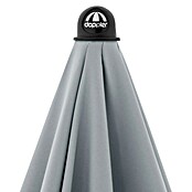 Doppler Balkonschirm rund myZone (Hellgrau, Durchmesser Bespannung: 200 cm) | BAUHAUS