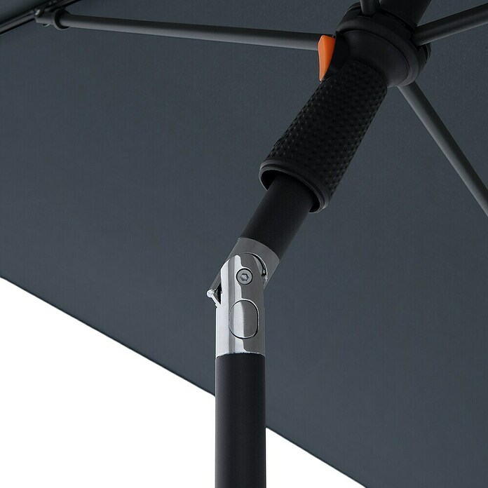 Doppler Balkonschirm myZone (Anthrazit, Bespannungsmaß (L x B): 125 x 190 cm) | BAUHAUS