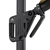 Doppler Ampelschirm rund Life 310 Side (Sand, Durchmesser Bespannung: 310 cm) | BAUHAUS