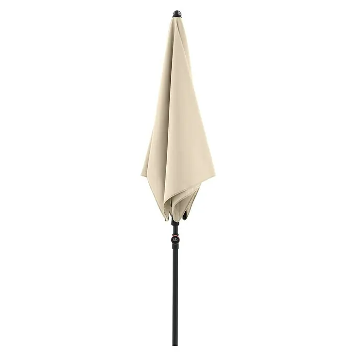 Doppler Balkonschirm myZone - Natur, Bespannungsmaß (L x B): 125 x 190 cm - Geschlossener, cremefarbener Sonnenschirm. Ein vielseitiger und stilvoller Schattenspender für Ihren Garten oder Ihre Terrasse.