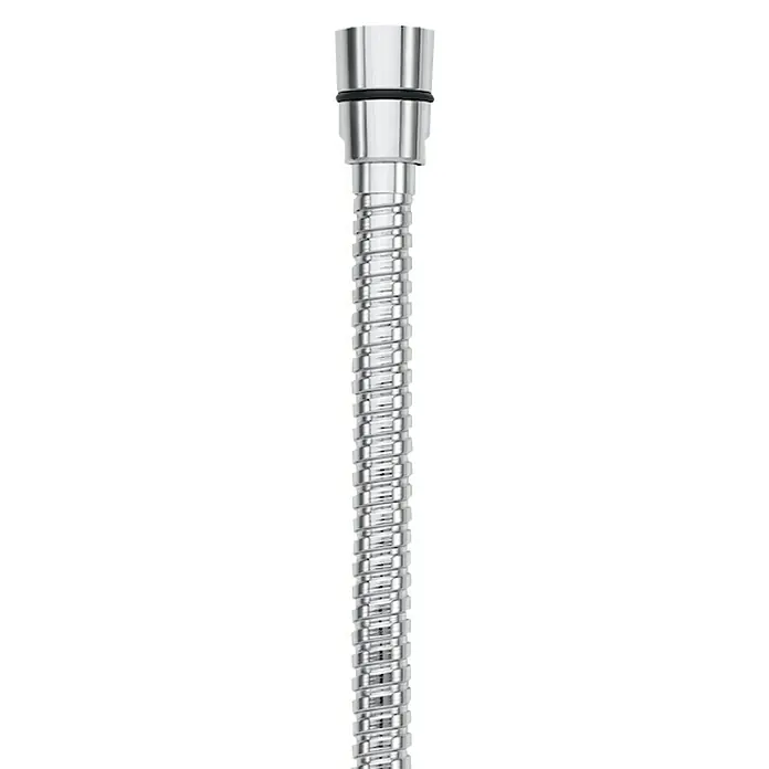 Roca Flexo de ducha Neo-Flex - Largo: 150 cm, Acero inoxidable, Cromo - Manguera de ducha metálica flexible, ideal para ducha o bañera. El material robusto garantiza durabilidad y fácil uso.
