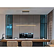 Globo Doro Lámpara colgante LED (18 W, L x An x Al: 100 x 8 x 120 cm, Marrón, Blanco cálido) | BAUHAUS