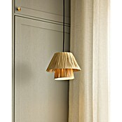 Ledvance Lámpara colgante redonda Hut (6 W, Ø x Al: 28 x 120 cm, Beige, E27) | BAUHAUS