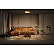 Ledvance Plafón redondo Bambú (28 W, Ø x Al: 50 x 13 cm, Beige) | BAUHAUS